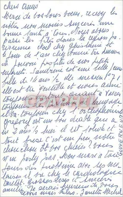 Estação de Vaux — Trem a vapor — Editor: La Sauge, n° 174 — Verso