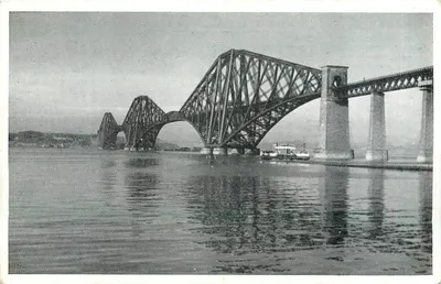 Ponte de Forth — vista desde South Queensferry, perto de Edimburgo — Bauermeister (Mound Bookshop Ltd.)