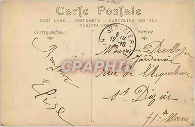 Chegada de Maria-Louise a Compiègne — por Mme Aucout — n°220 — Verso