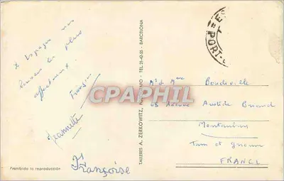 Port-Bou — Vista general — Martinench — Reverso