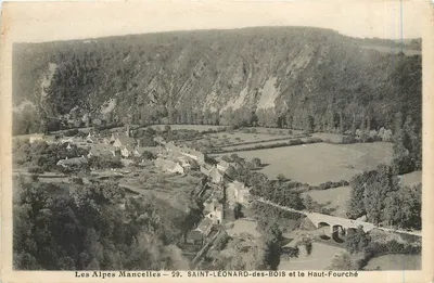 Saint-Léonard-des-Bois e o Haut-Fourché — As Alpes Mancelhas — 29. — Imp. fot. A. Daubeau, Le Mans
