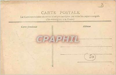 Cherbourg — Il Canale di ritenuta e la Montagna del Roule — Brevet L. D. F. Collezione P. B Cherbourg — Verso