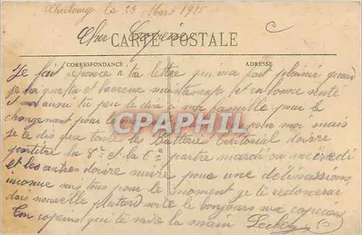 Cherbourg - Góra Roule — Zbiór F. G., Cherbourg — Rewers