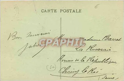 Cherbourg - Algemene uitzicht — uitgever Jacques de Rose du Nord, n°3 — Achterkant