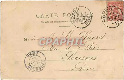Cuts — Propriedade do Castelo — O Pombal e a Igreja — P. D. — Picardie Illustrée — Verso