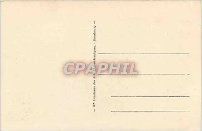 Lourdes — Zamek i góry — CPAPHIL — Rewers