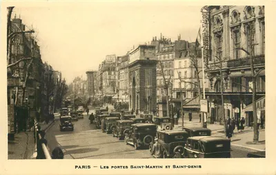 PARIS — LES PORTES SAINT-MARTIN ET SAINT-DENIS — Editor: UNION PARISIENNE