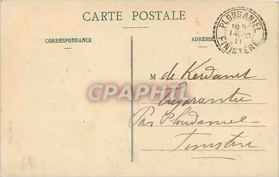 Amboise - Katedra św. Huberta - M. M. — Rewers
