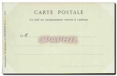 Versailles — Aanzicht vanuit de lucht van het Park, het Paleis en de Stad — Collecties ND Phot — Achterkant