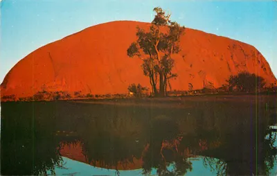 Ayers Rock — Australia — QANTAS
