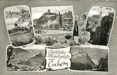 Burg-Café, Cochem Mosel — Burg-Café, Cochem Mosel — editor Robert Camely, Bad Wörthofen, Nr. 714