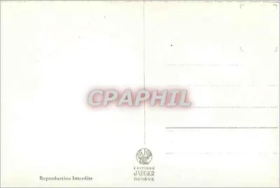 Montreux — Wzgórza Południowe — Wydawnictwo Jaeger Genève, nr 7303 — Rewers