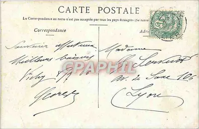 Vichy — Dom Pani de Sévigné — Stäberch, n°710 — Rewers