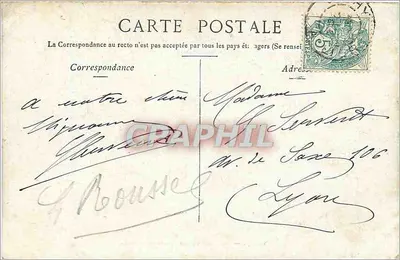 Vichy — Fonte da Grande-Grille — Editor Staerens, n° 1018 — Verso