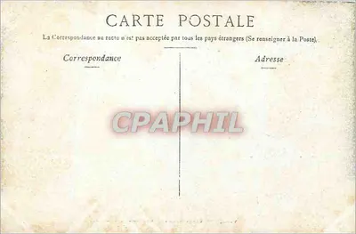 Vichy — Estabelecimento das Fontes Lardy — M.J. Staerck, Paris — Verso