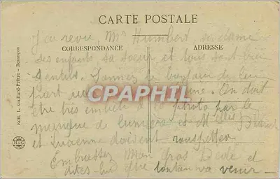 Besançon — Widok ogólny — Wycieczka do Franche-Comté, nr 50 — Rewers