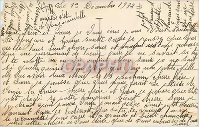 Bouquet de pivoines — éditeur E.K. n° 2224 — Verso