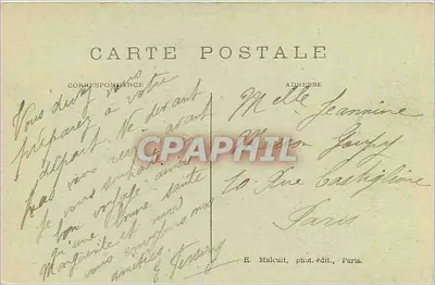 I Margini della Marne e le Isole — La Varenne — E.M. n°1413 — Verso