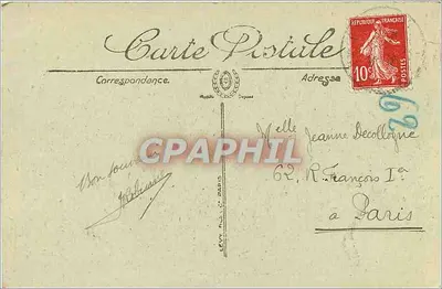 Coutances — Vista general — LL. — Reverso