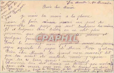 Młoda kobieta w fioletowej sukni trzymająca róże — La Favorite 1278 — Rewers