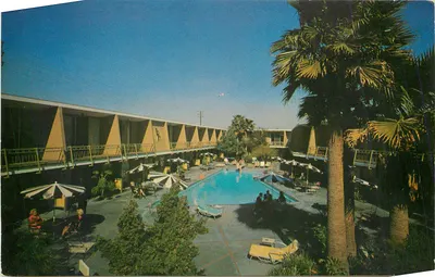 Hyatt House Hotels — Aeroporto Internacional de Los Angeles — Mirro-Kreme Card by H. B. Creme, Inc.