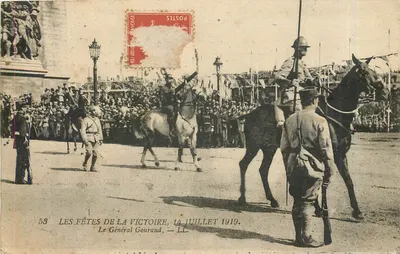 As Festas da Vitória — 14 de julho de 1919 — O General Gouraud — LL