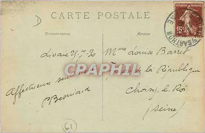 Alençon — Widok na Sarthe i Saint-Pierre-de-Monsort — wydawca nieznany, nr 22 — Rewers