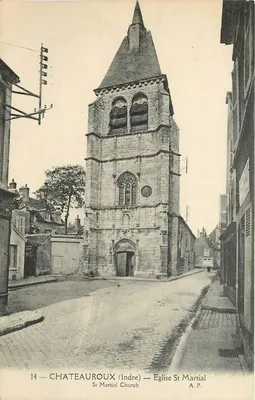 Châteauroux (Indre) — Igreja de São Martiral — A.P.