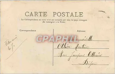Vichy — le Nouvel Établissement thermal — M.T. I.L. — Allier 134 — Verso