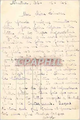 Nantua (Ain) — Ogólny widok i jezioro — Rewers