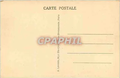 Paryż — Plac Madeleine i Wielkie Bulwary — A. Leconte, n°173 — Rewers