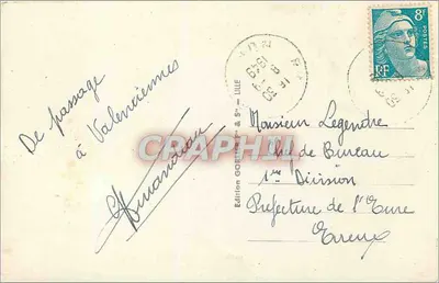 Valenciennes - O Jardim Público — Edição GORIS & 5e — n° 9 — Verso