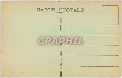 Paryż — Plac Parwis Notre-Dame — Hôtel Dieu i Notre-Dame — J.H. — Rewers
