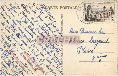 Notre-Dame w Paryżu — Ogólny widok — n°70 — Rewers