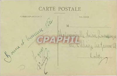Rodez (Aveyron) — A Casa do Armagnac — Donzilech, editor, Rodez — Verso