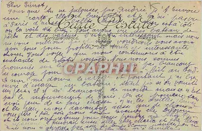 Dieppe — O Casino e a Praia — LL — Verso