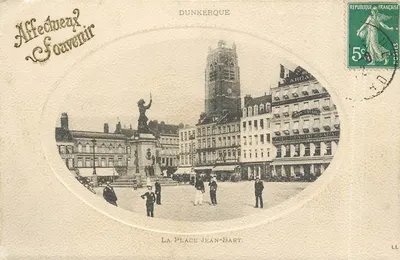 Dunkerque — A Place Jean-Bart — Lembre Afetuoso