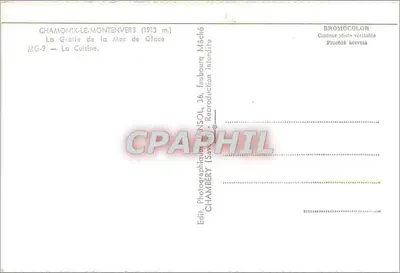 Chamonix-Montenvers — Góra lodowa — Kuchnia — Fotografia Jansol — Rewers