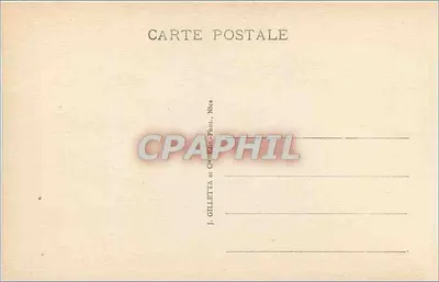 Nice — Promenade des Anglais — Pałac Jetée — Wydawca Gilletin, nr 49 — Rewers