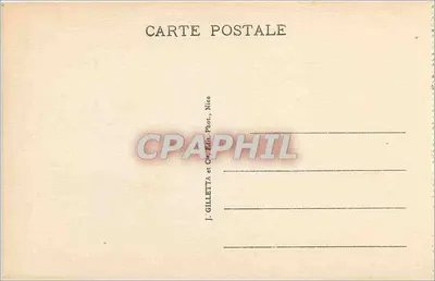 Monte-Carlo — Het Casino en de Tuinen — Edit. Gilletta, n°720 — Achterkant