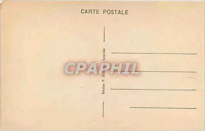 Biarritz - La Plage — panoramische uitzicht op de strand en de kustgebouwen — P.D. (Pierre Douard) — Achterkant