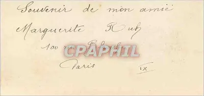 Kwitki myśliwki — Marguerite Rub — przypomnienie mojej przyjaciółki — Rewers