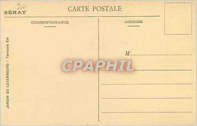 Luxembourg Garden — East Terrace — Senate — Back