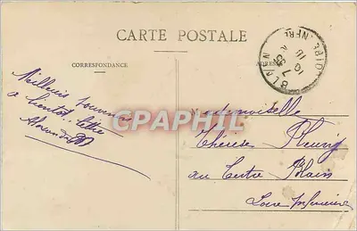 Paryż — Plac de la Concorde i Seina — widok z mostu — wydawca nieznany, nr 89 — Rewers