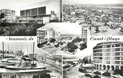 Canel-Plage — Lembranças da praia e do cassino — Real-Photo-Cie das Artes Fotomecânicas (série e tarne)