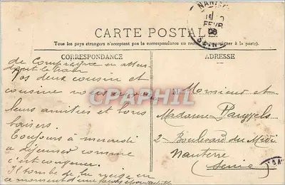 Compiègne — Porte Bonnier — wyd. Bonnier, n° 8 — Rewers