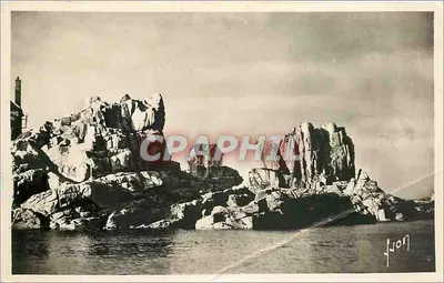 Ilha de Bréhat (C.-du-N.) — Rochas do Guerside — Éditions d'Art, Paris