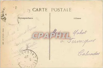 Versailles — Templo do Amor — Editor E.D. n°104 — Verso