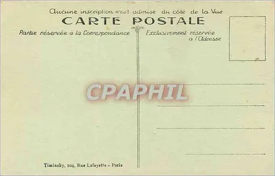 Statua Republiki — Paryż — T. M. K. n°60 — Rewers