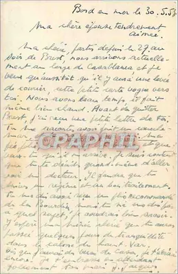 Cherbourg — Port Handlowy — wydawca anonimowy, nr 70 — Rewers